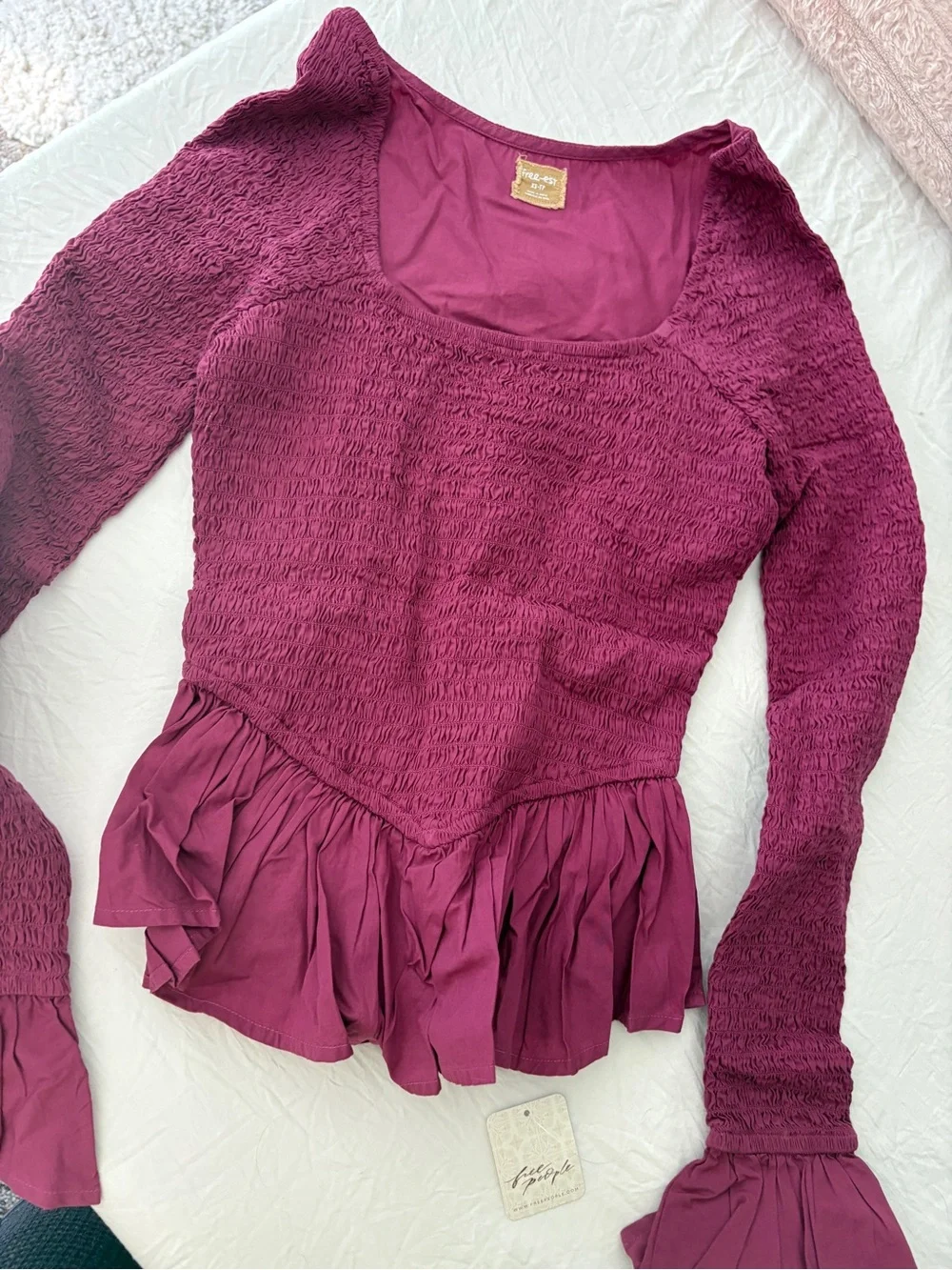 Free People Free-st ‘Tropical Vibes Top’ in Color ‘Sweetheart’